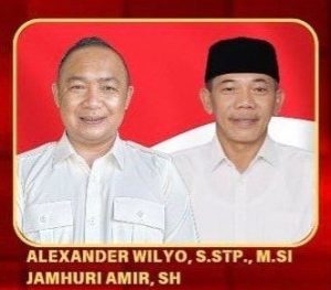 VISI, MISI  DAN PROGRAM KERJA ALEXANDER WILYO, S.STP., M.Si. DAN JAMHURI AMIR , S.H.