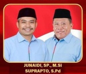 VISI, MISI DAN PROGRAM  JUNAIDI , SP., M.Si.DAN  SUPRAPTO , S.Pd.