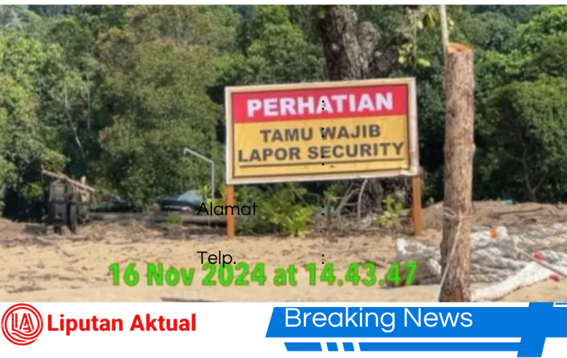 Diduga Kades Pelapis Jual Pulau Penebang Kepada Pihak PT.DIB.