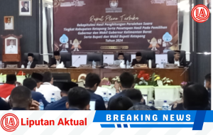 KPU Ketapang Tetapkan Hasil Rekapitulasi Pilkada 2024