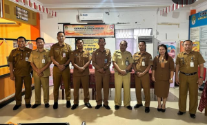 Disdukcapil Kabupaten Ketapang  Menerima Pengarahan Tentang Grapitikasi dan Pungli Dari Irban V