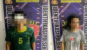 Ketahuan Membobol Rumah Walet, Dua Orang Pelaku Diamankan Polsek Muara Pawan