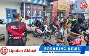 Bubarkan Aksi Balap Liar, Polres Ketapang Ingatkan Remaja Isi Kegiatan Subuh Dengan Kegiatan Yang Bermanfaat