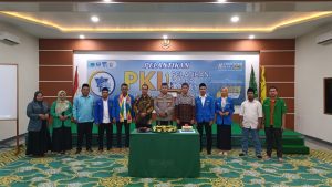Kasubbag Binkar Bag SDM Polres Ketapang Hadiri Pembukaan PKL 1 dan Pelantikan PC PMII Ketapang Tahun 2025