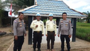 KASAT BINMAS POLRES KETAPANG LAKUKAN DDS KE SATPAM PT. GARYBER LINK GROUP