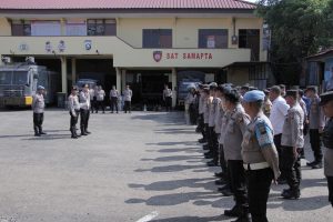 Wujud Kesiapsiagaan, Polres Ketapang Laksanakan Simulasi Dalmas