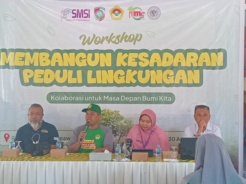Sinergi Jaga Lingkungan: SMSI Kalbar Gelar Workshop dan Penanaman Mangrove