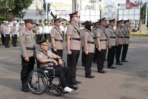 Pimpin Serah Terima Sejumlah Pejabat Polres, Kapolres Ketapang Tekankan Jaga Integritas Polri Dimanapun Bertugas