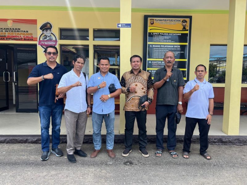 Lima balon Kades Lapor Polisi, Ungkap Dugaan Gratifikasi dan Kebocoran Soal Sebelum Tes CAT (Computer Assisted Test) yang di laksanakan di Politeknik Negeri Ketapang
