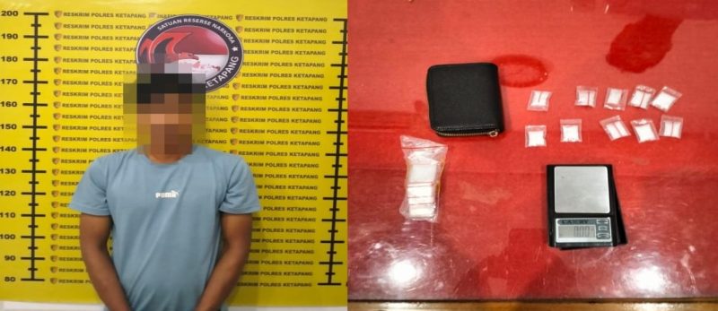 Pria 34 Tahun Diringkus Polisi karena Menyimpan 9 Gram Sabu di Rumahnya