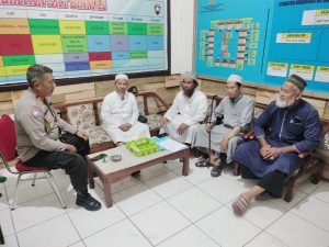 Kasat Binmas Polres Ketapang Laksanakan Silaturahmi Bersama Ulama Kab Ketapang