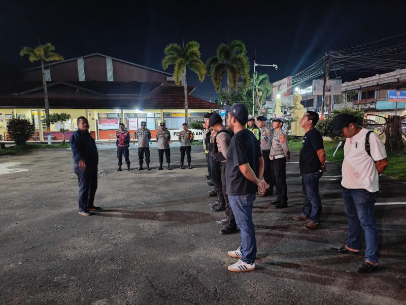 Kasat Narkoba Polres Ketapang Pimpin Patroli Gabungan Antisipasi Balap Liar dan Gangguan Kamtibmas