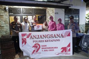 Wujud Penghormatan dan Penghargaan, Polres Ketapang Laksanakan Anjangsana ke Purnawirawan dan Warakawuri Polri