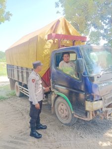 Polsek Kawasan Pelabuhan Sukabangun Imbau Masyarakat dan buruh Pelabuhan Jaga Kamtibmas