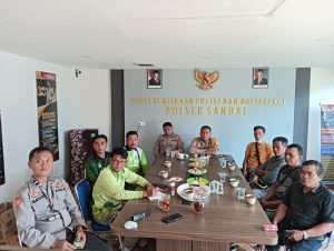Koordinasi Ketahanan Pangan: Sinergi Kanit Binmas, Bhabinkamtibmas, PPL dan Poktan di Desa Merimbang Jaya