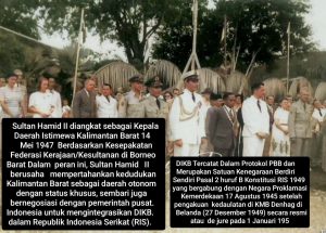 Pulau Pengikik: Mengenal Lebih Dalam Fakta Sejarah Wilayah DIKB, 1947,1948,1949 hingga menjadi wilayah Provinsi Kalimantan Barat