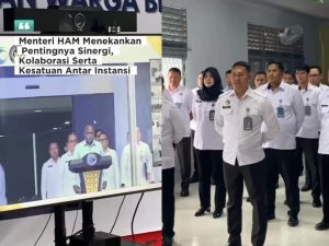 Lapas Ketapang Ikuti Apel Bersama Jajaran Kemenko Hukum, HAM Dan Imipas Secara Virtual