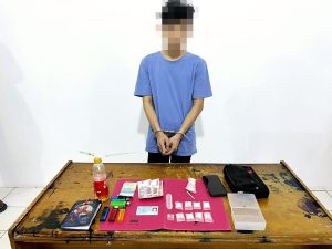 Amankan Satu Pelaku Narkoba, Polsek Tumbang Titi Turut Sita Barang Bukti Sabu Seberat 10,6 Gram