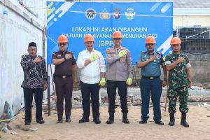 Polres Ketapang Luncurkan Groundbreaking Dapur SPPG. Komitmen Dukung Makan Bergizi Gratis