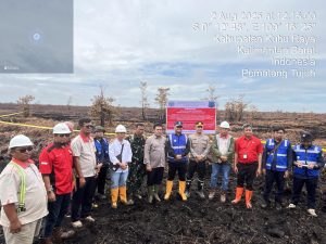 Api Hanguskan 200 Hektare Lahan Warga, KLH Segel Lahan di Dekat Konsesi PT PLD