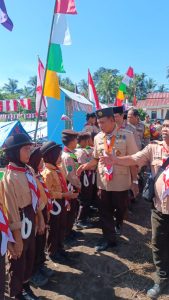 Kwarran Muara Pawan Adakan  Kemah Akbar Lomba Giat Pramuka Kembar Logika