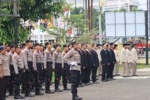 Kapolres Ketapang Pimpin Pelaksanaan Upacara Peringatan Hari Juang Polri