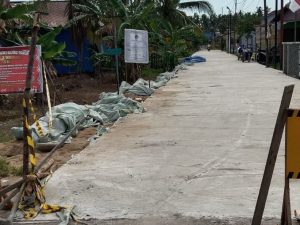 APA YANG TERJADI DENGAN PEKERJAAN PELEBARAN JALAN PANGERAN HIDAYAT 1