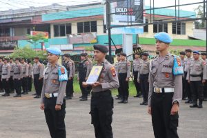 Satu Personel Dipecat, Polres Ketapang Gelar Upacara Pemberhentian Tidak Dengan Hormat In Absensia