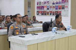 Polres Ketapang Ikuti Binrohtal Secara Virtual Bersama Mabes Polri