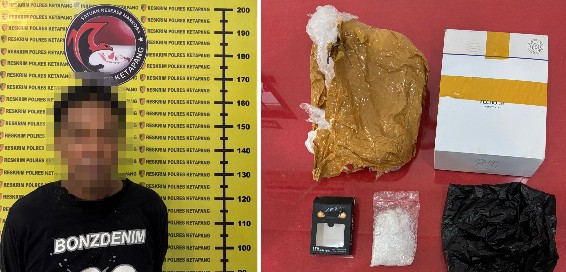 Polres Ketapang Tangkap Satu Pelaku Pengedar Narkoba Di Kecamatan Benua Kayong