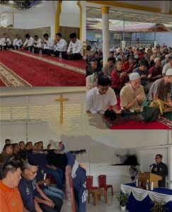 Semangat Persatuan dalam Doa Bersama, di Lapas Ketapang untuk NKRI
