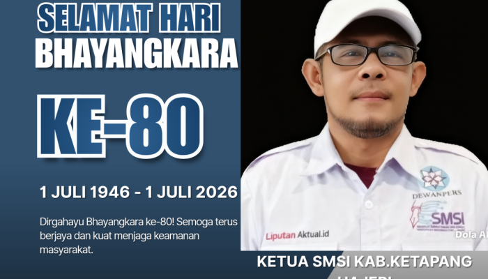 SMSI Kabupaten Ketapang Ucapkan Selamat Hari Bhayangkara ke-80 untuk Polri