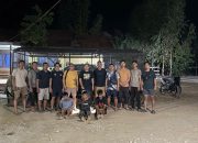 Tiga Pelaku Curanmor Dan 9 Unit Sepada Motor Berhasil Diamankan Polsek Tumbang Titi