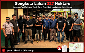 Sengketa Lahan 227 Hektare, Kelompok Tani Pejurung Tapah Turus Tolak Hasil Mediasi dan Kirim Somasi